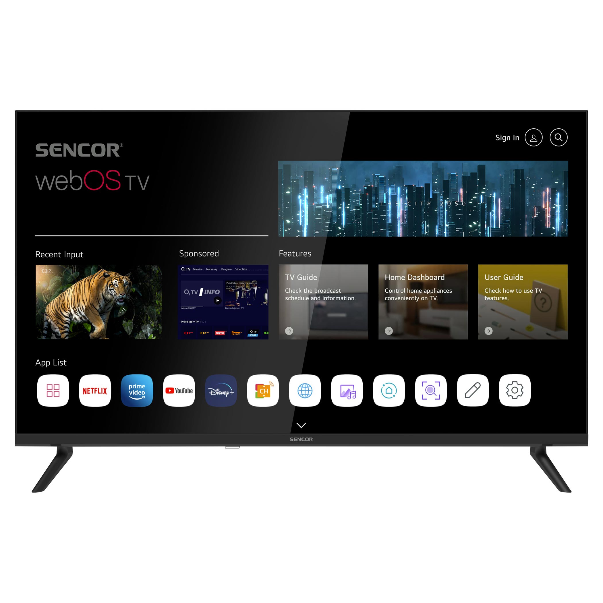 LED-teler 32" Sencor SLE32S803B
