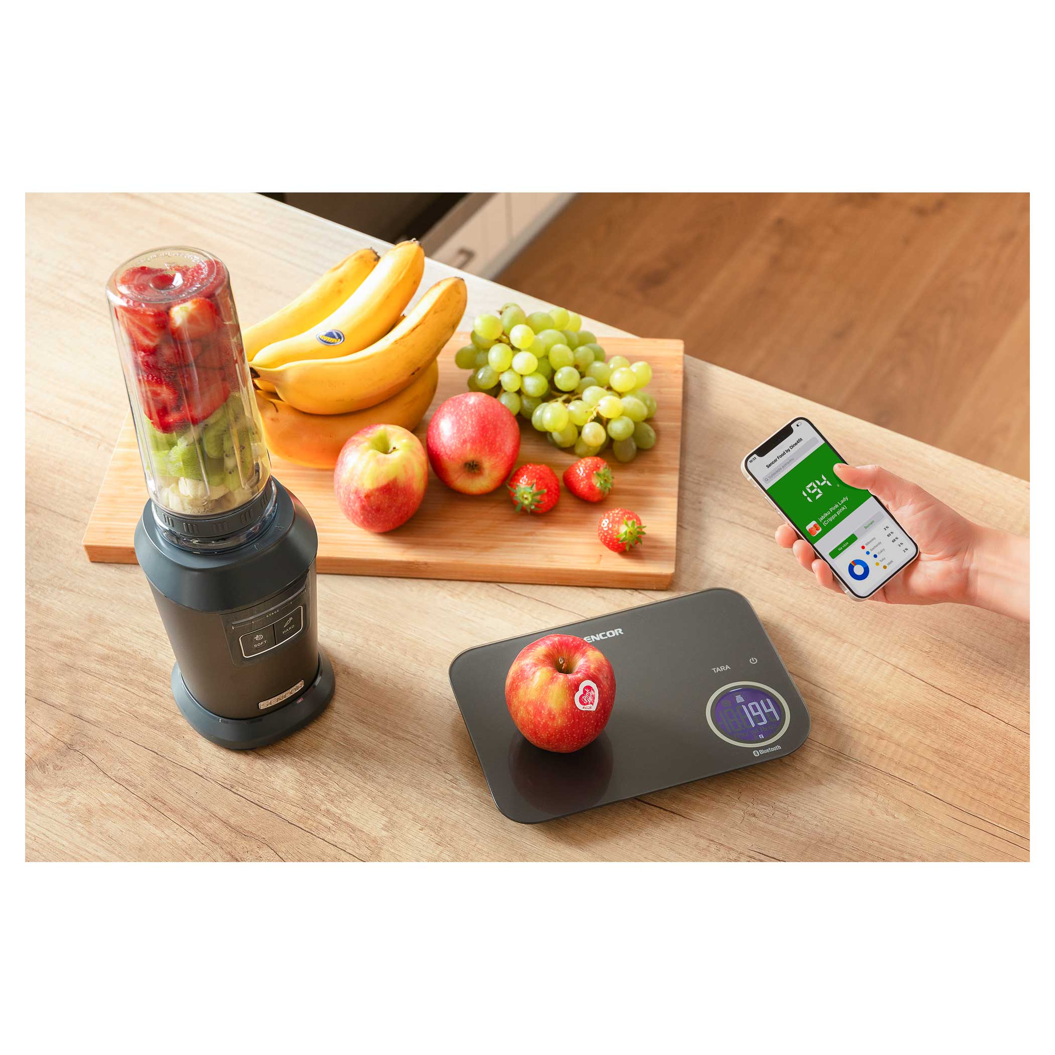 Köögikaal Bluetooth ühendusega Sencor SKS7178BK, must - Pilt 5