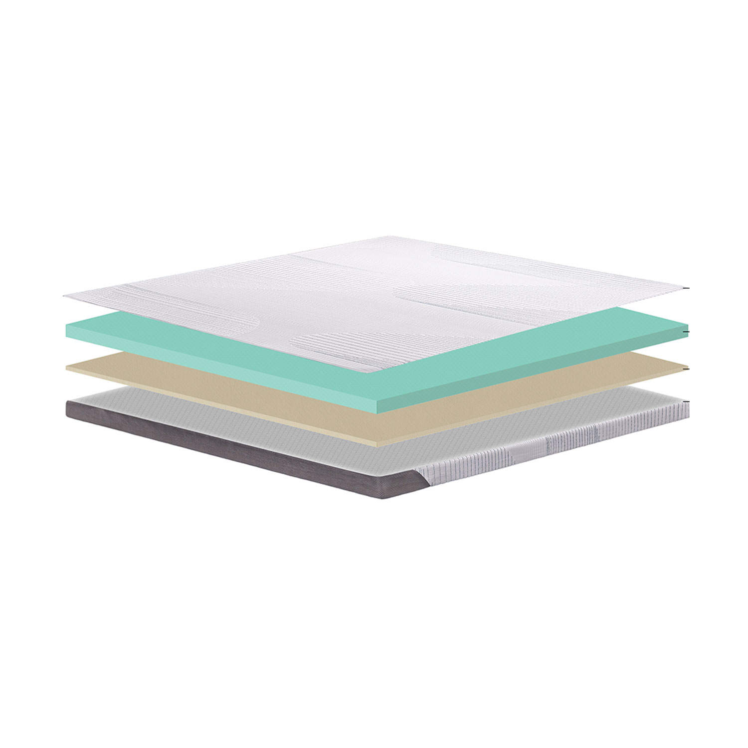 Kattemadrats HARMONY MEMORY COOL 180x200xH8cm, rullpakendis - Pilt 7