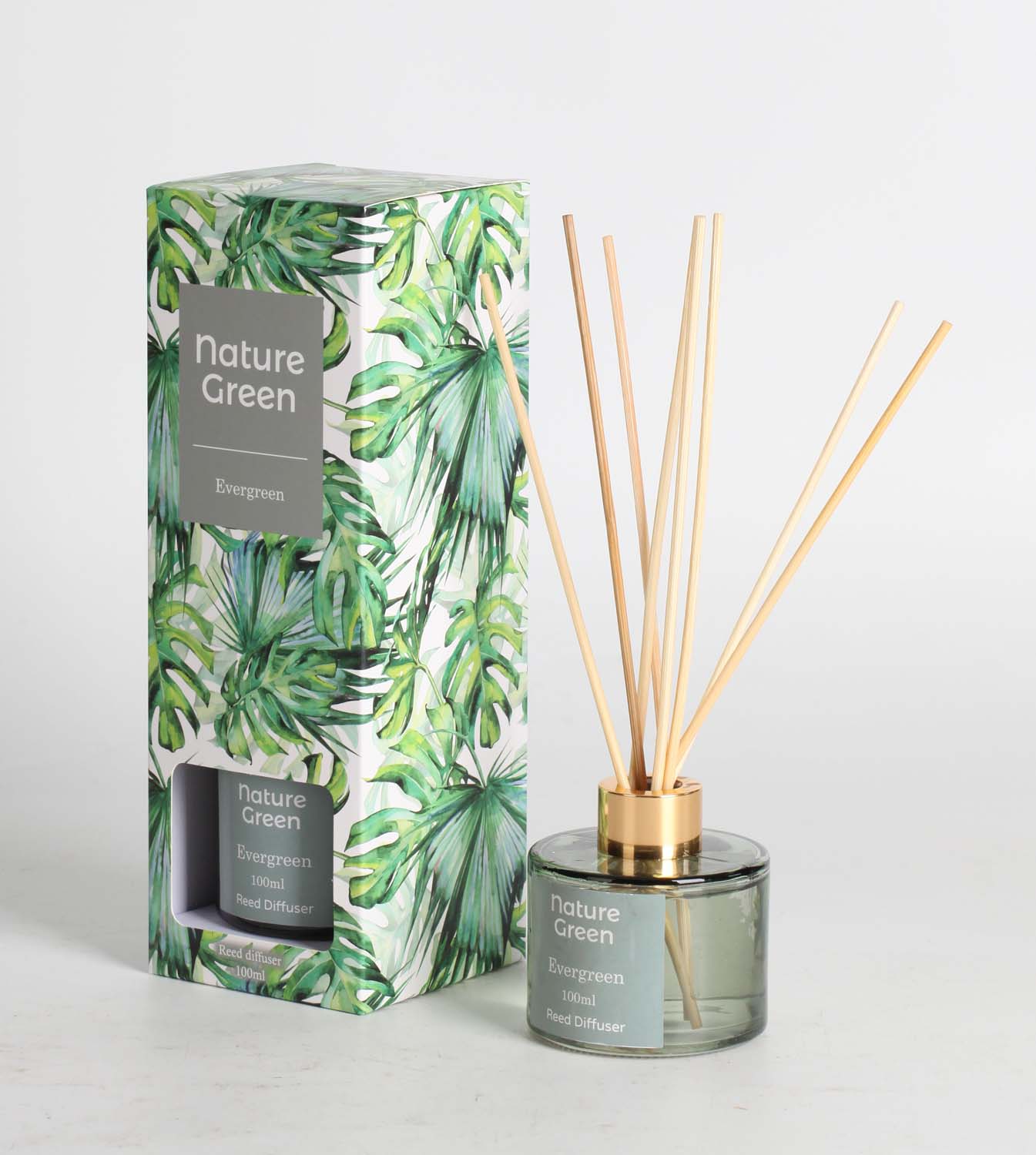 Kodulõhnastaja NATURE GREEN 100ml, Evergreen