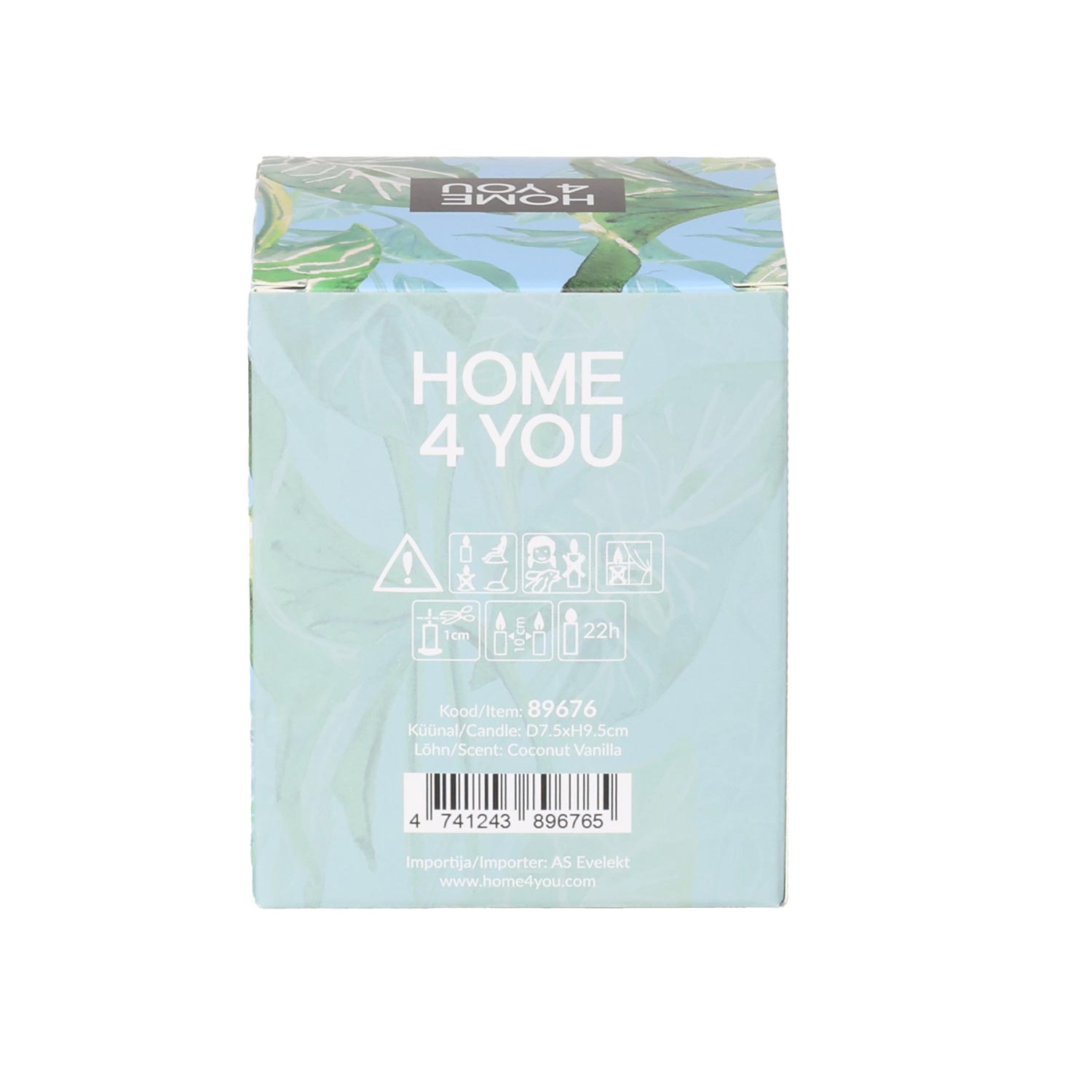 Küünal PURE BOTANICS D7.5xH9.5cm, Coconut Vanilla