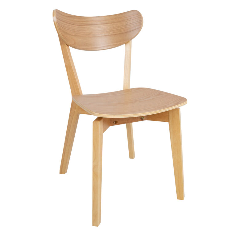 Söögilauakomplekt ROXBY laud 120x80xH76cm, 4 tooli (AC91520 ), tamm - Pilt 5