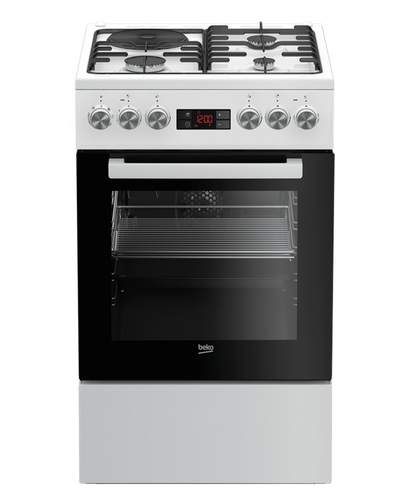 Gaasipliit elektriahjuga Beko FSE53320DWCS