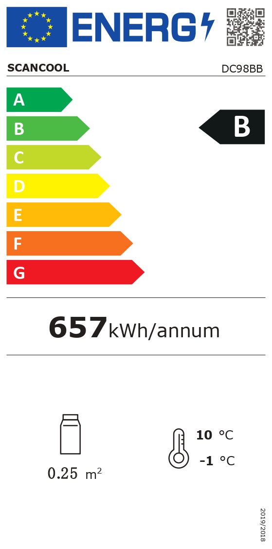 Vitriinkülmik Scandomestic DC98BB - Pilt 5