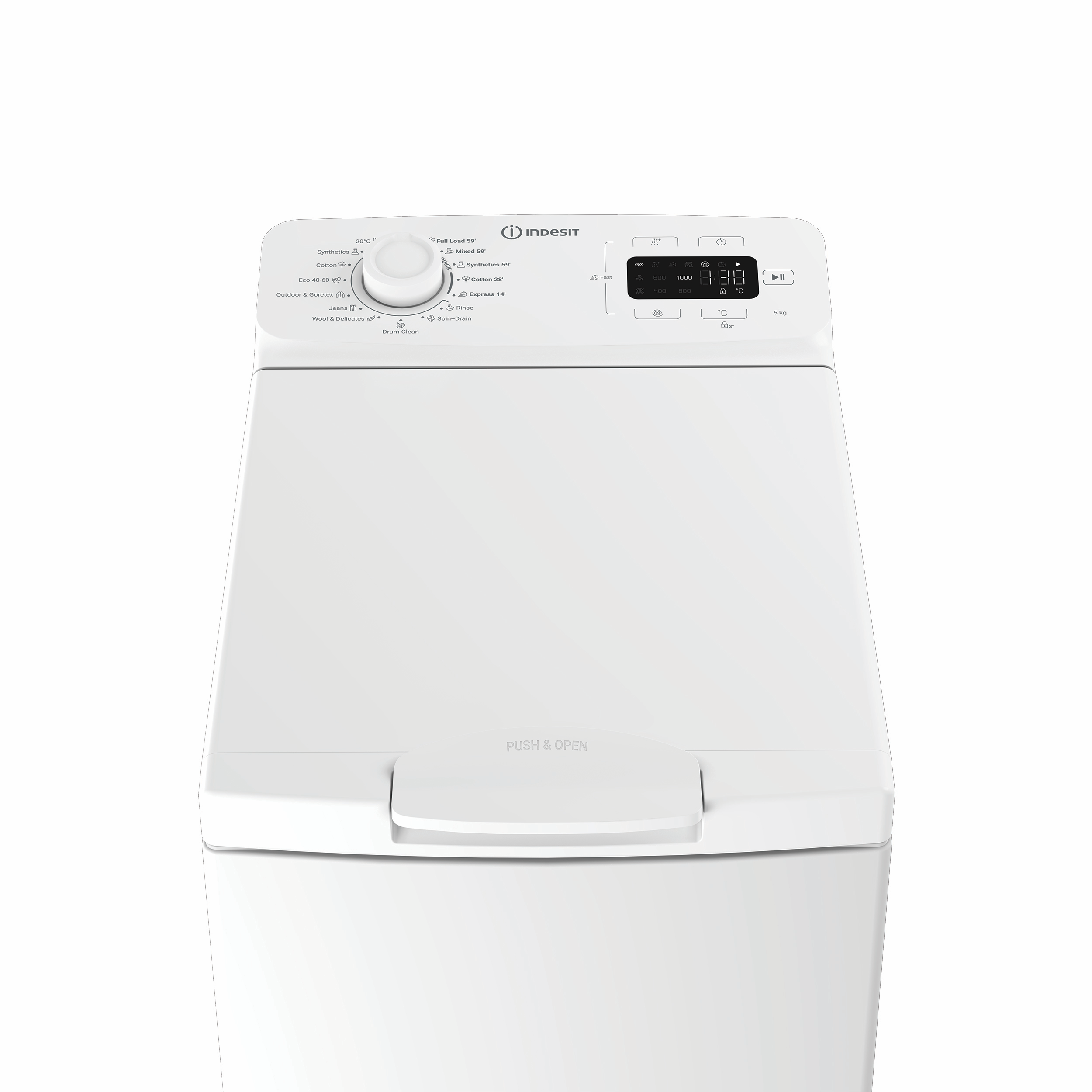 Pealtlaetav pesumasin Indesit TI512EMTEE - Pilt 2