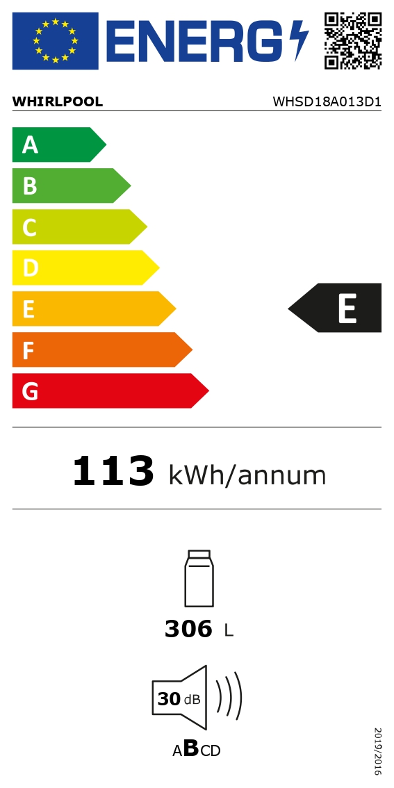 Integreeritav jahekülmik Whirlpool WHSD18A013D1 - Pilt 8