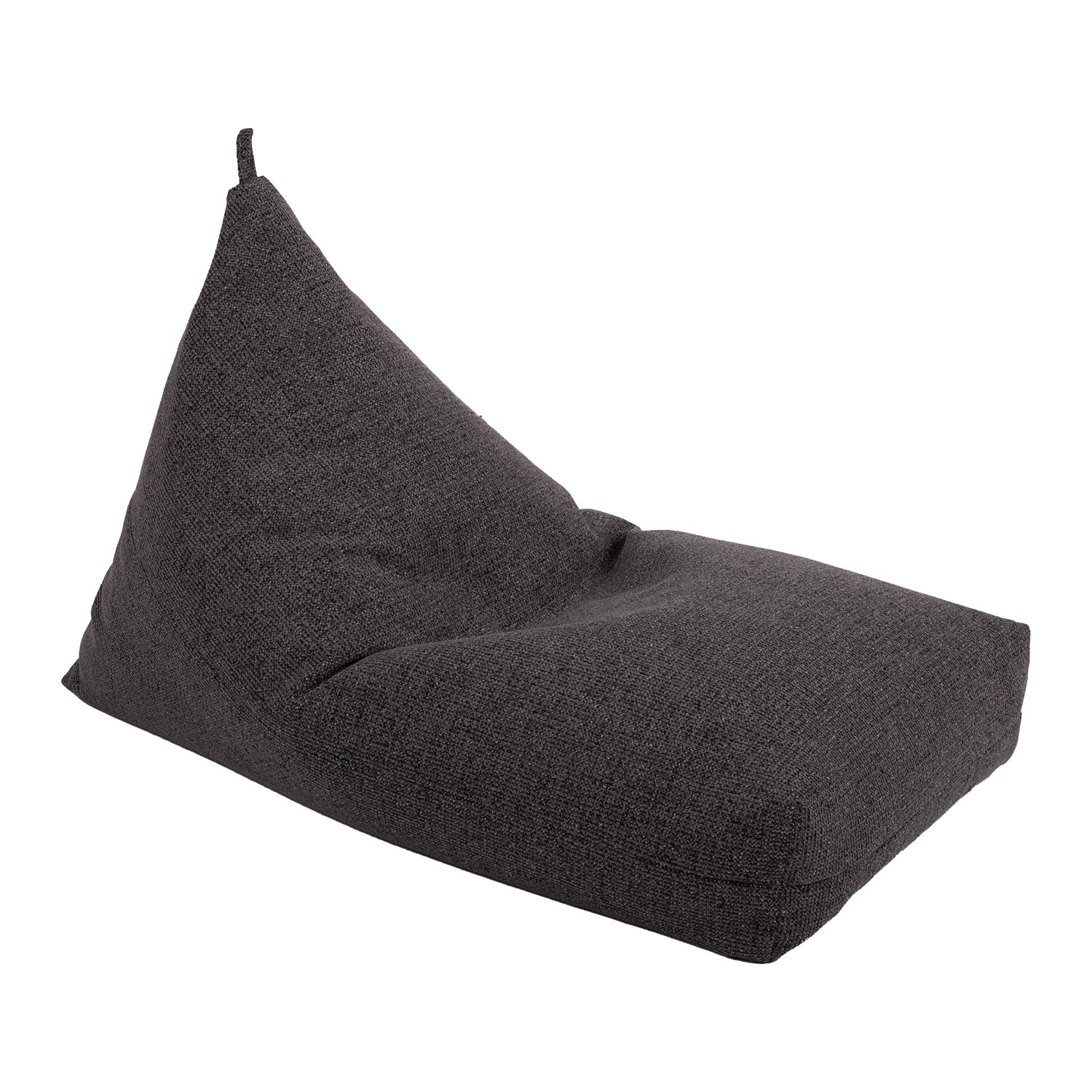 Kott-tool NOELLE 130x80x20/70cm, tumehall, 100% polüester, kangas 056