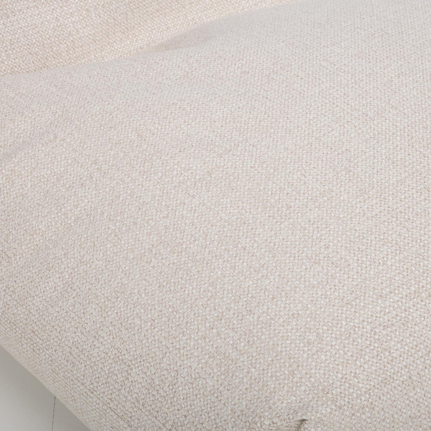 Kott-tool NOELLE 130x80x20/70cm, valge, 100% polüester, kangas 057 - Pilt 2