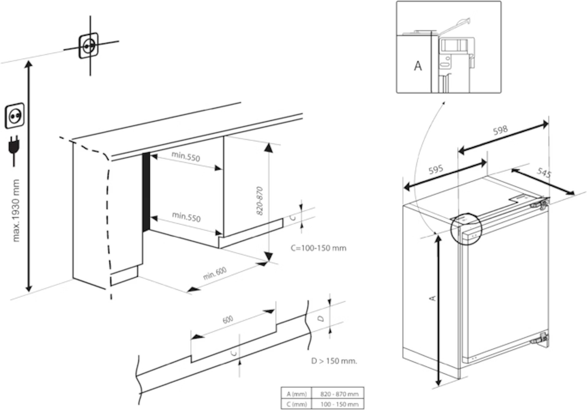 Integreeritav jahekülmik Beko BU1104N - Pilt 3