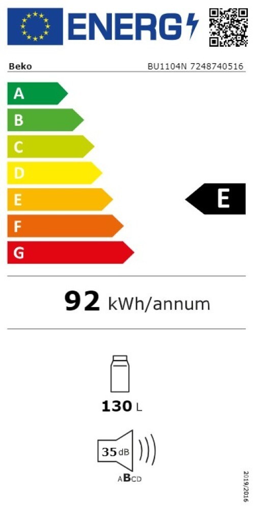 Integreeritav jahekülmik Beko BU1104N - Pilt 4