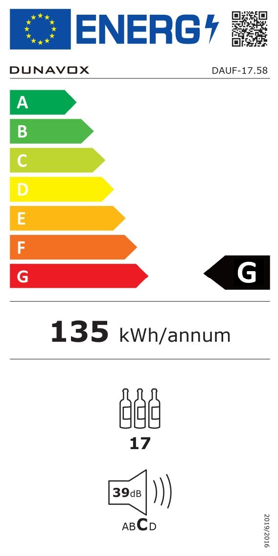 Veinikülmik Dunavox DAUF-17.58DB - Pilt 5