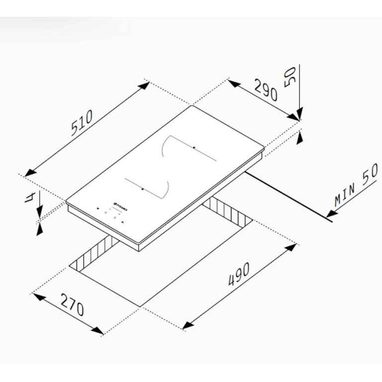 Keraamiline pliidiplaat Pyramis PHC32230FMB - Pilt 3