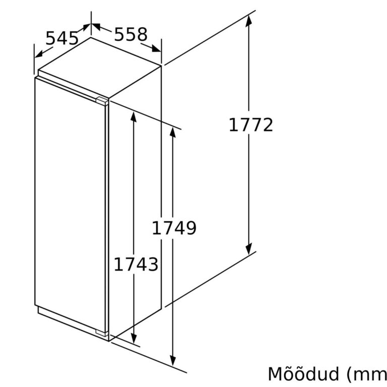 Integreeritav sügavkülmik Bosch GIN81VEE0 - Pilt 4