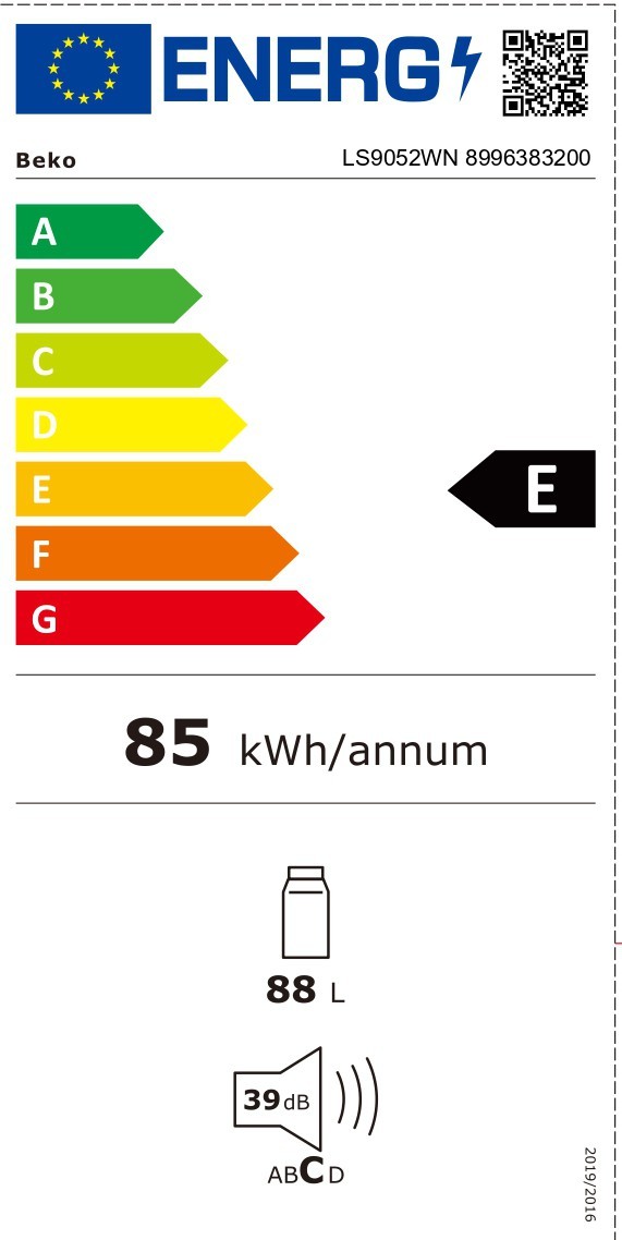 Jahekülmik Beko LS9052WN - Pilt 4