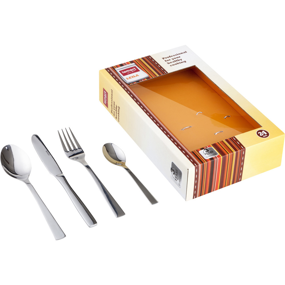 Söögiriistade 24-osaline komplekt Leila Lamart LT5002 - Pilt 2
