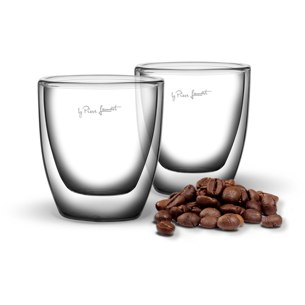 Boorsilikaadist espressoklaasid 2tk 80ml Vaso Lamart LT9009 - Pilt 2