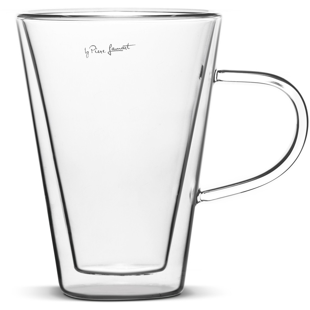 Boorsilikaadist teetassid 2 x 250ml Vaso Lamart LT9028