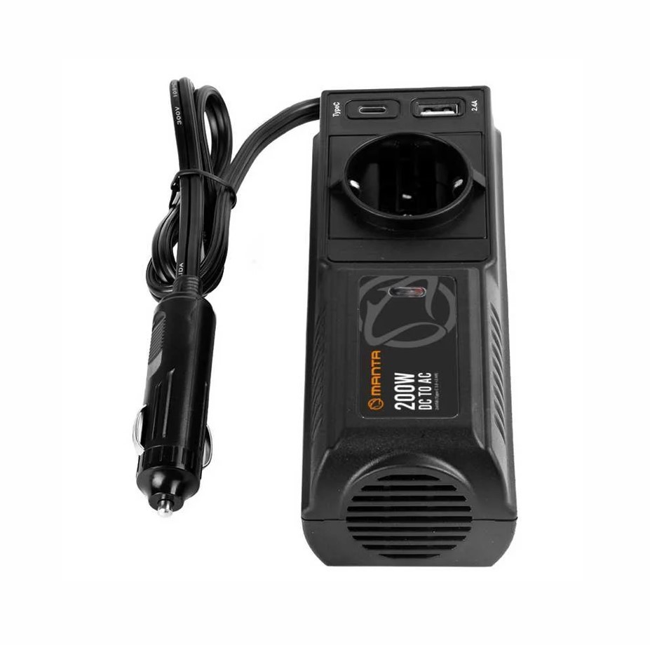 Vooluinverter 200 W Manta MPI200C