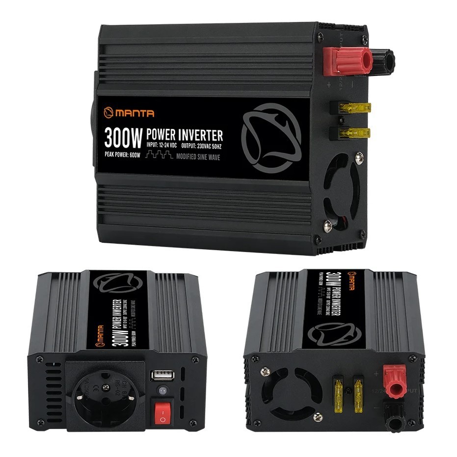 Vooluinverter 300 W Manta MPI300M