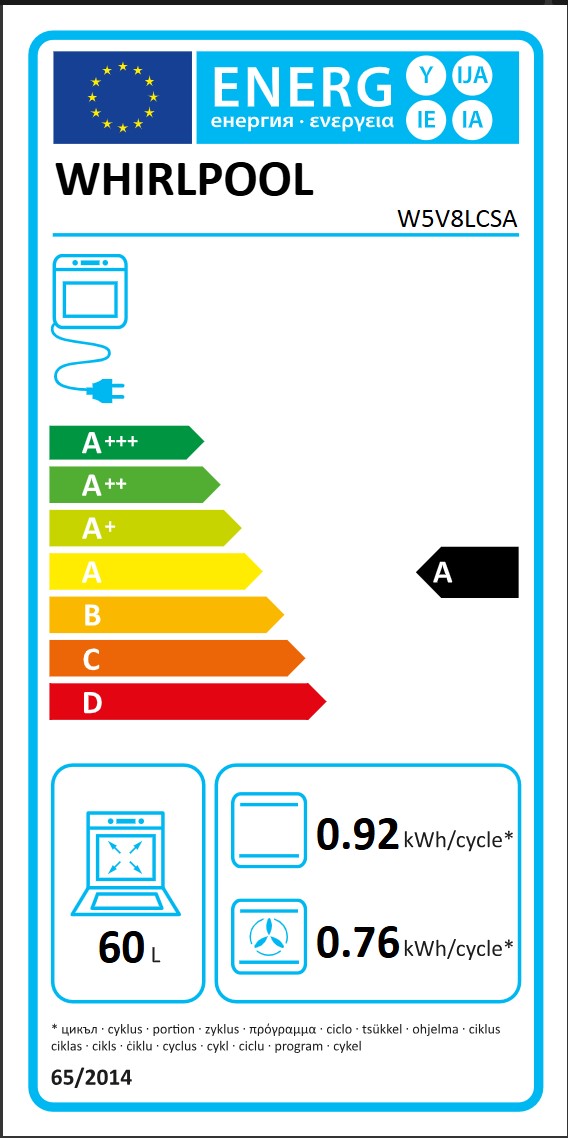Keraamiline pliit Whirlpool W5V8LCSA - Pilt 6