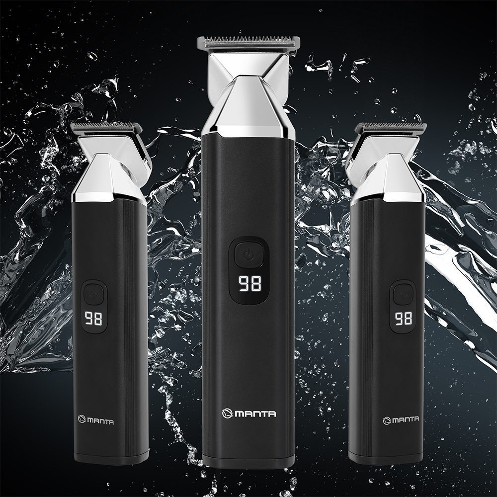 Juukse- ja habemetrimmer Manta HT01BK