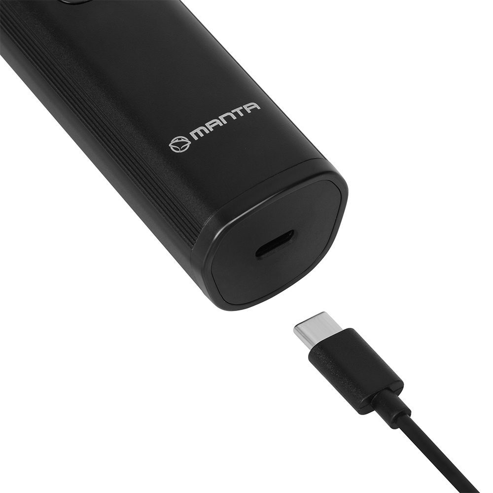 Juukse- ja habemetrimmer Manta HT01BK