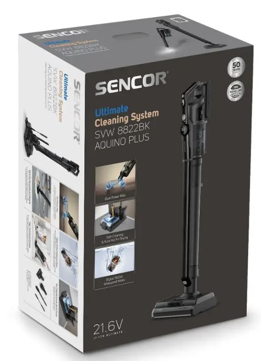 Põrandapesur Sencor SVW8822BK - Pilt 8