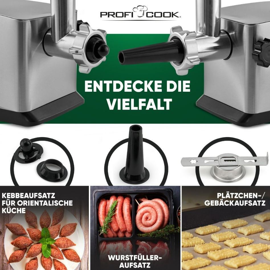 Hakklihamasin ProfiCook PCFW1272 - Pilt 4