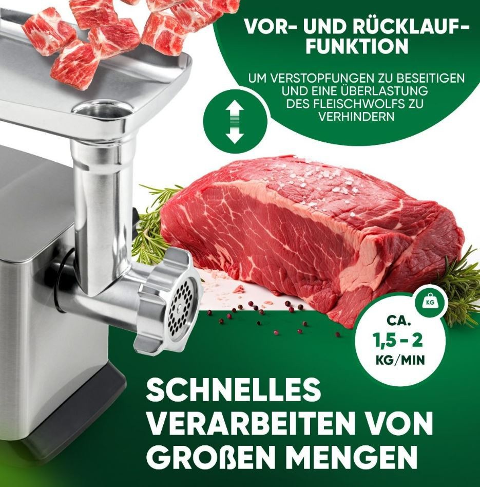Hakklihamasin ProfiCook PCFW1272 - Pilt 5