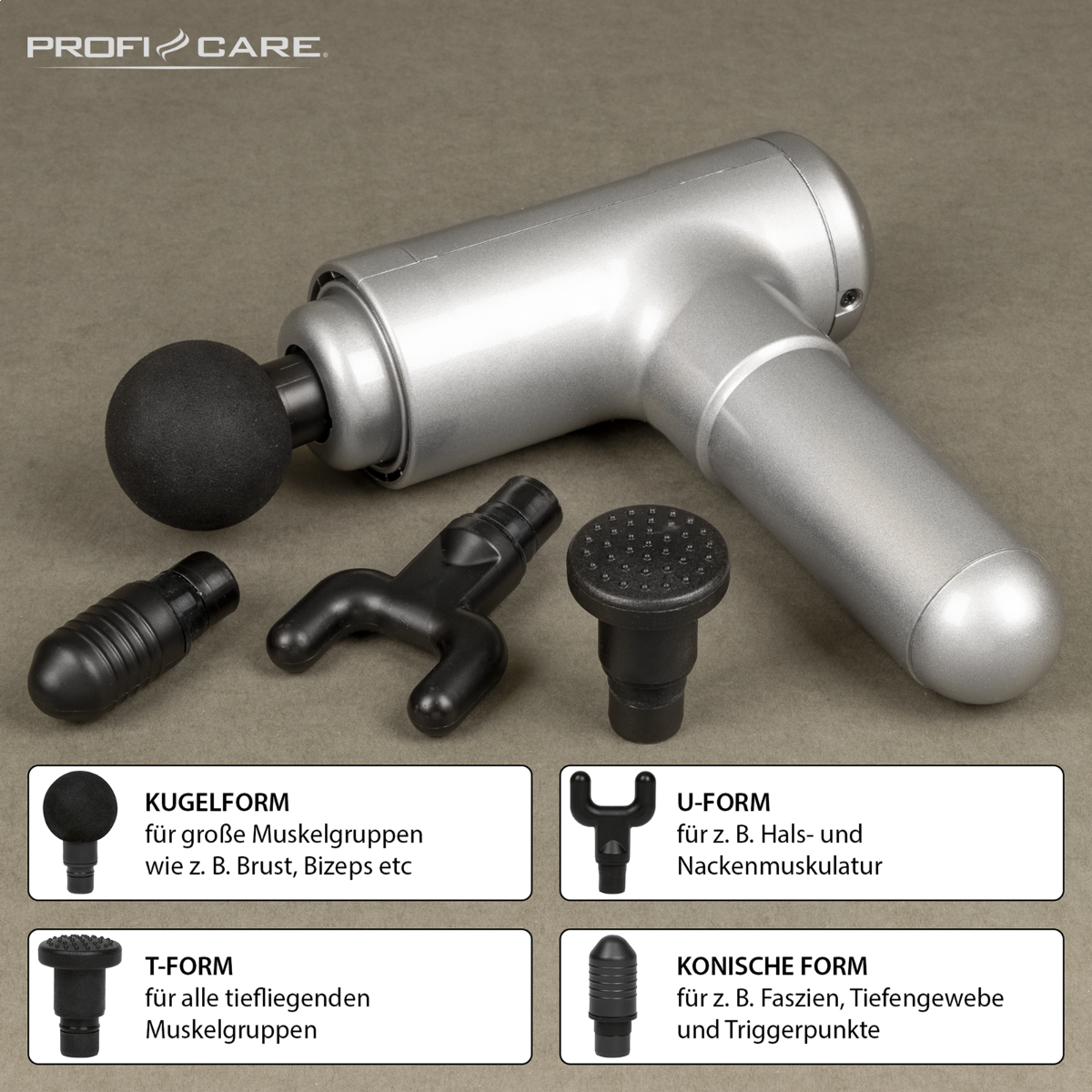 Massaažipüstol ProfiCare PCMP3087 - Pilt 6