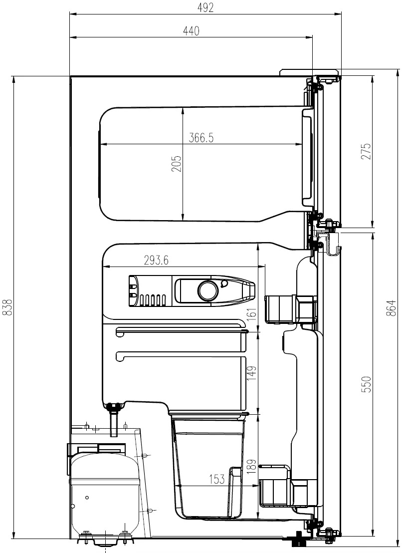 Külmik Manta MM545DSL