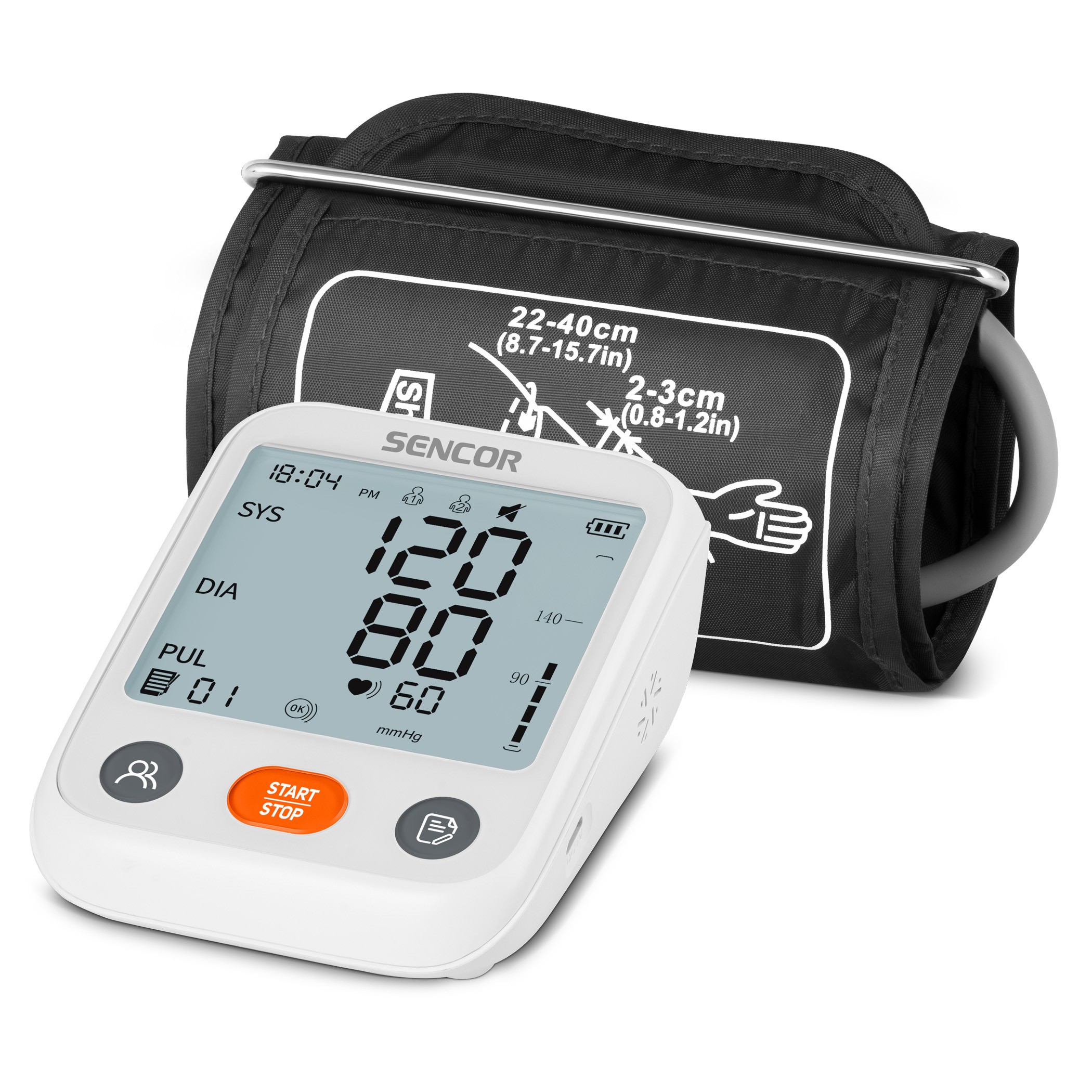 Vererõhumõõtja Sencor SBP1150WH - Pilt 2