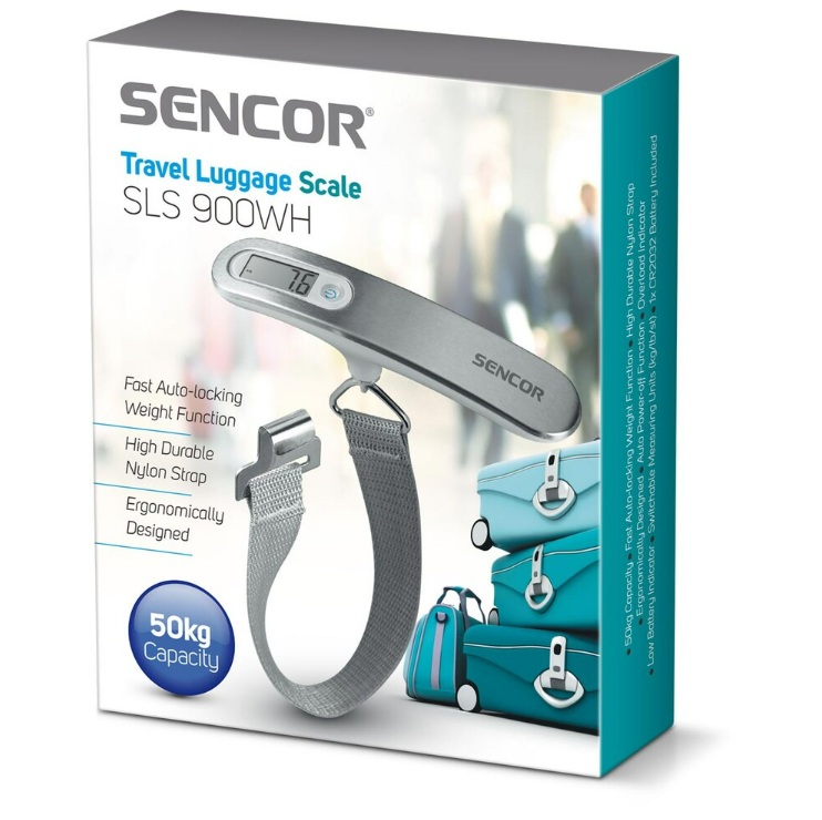 Pagasikaal Sencor SLS900WH, valge - Pilt 2