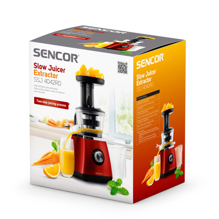 Aeglane mahlapress Sencor SSJ4042RD - Pilt 3