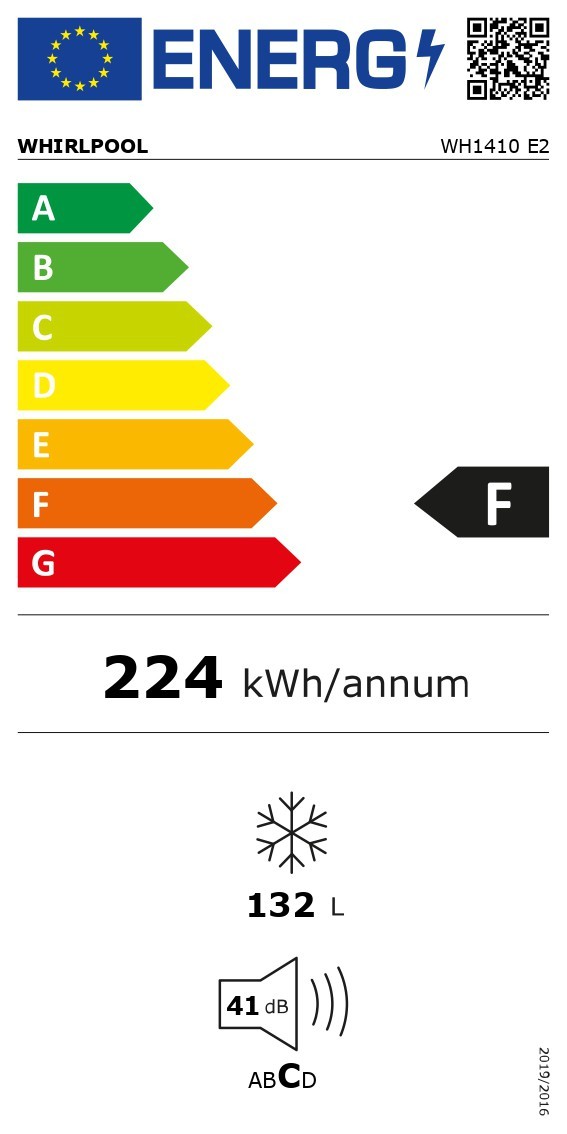 Sügavkülmkirst Whirlpool WH1410E22 - Pilt 4
