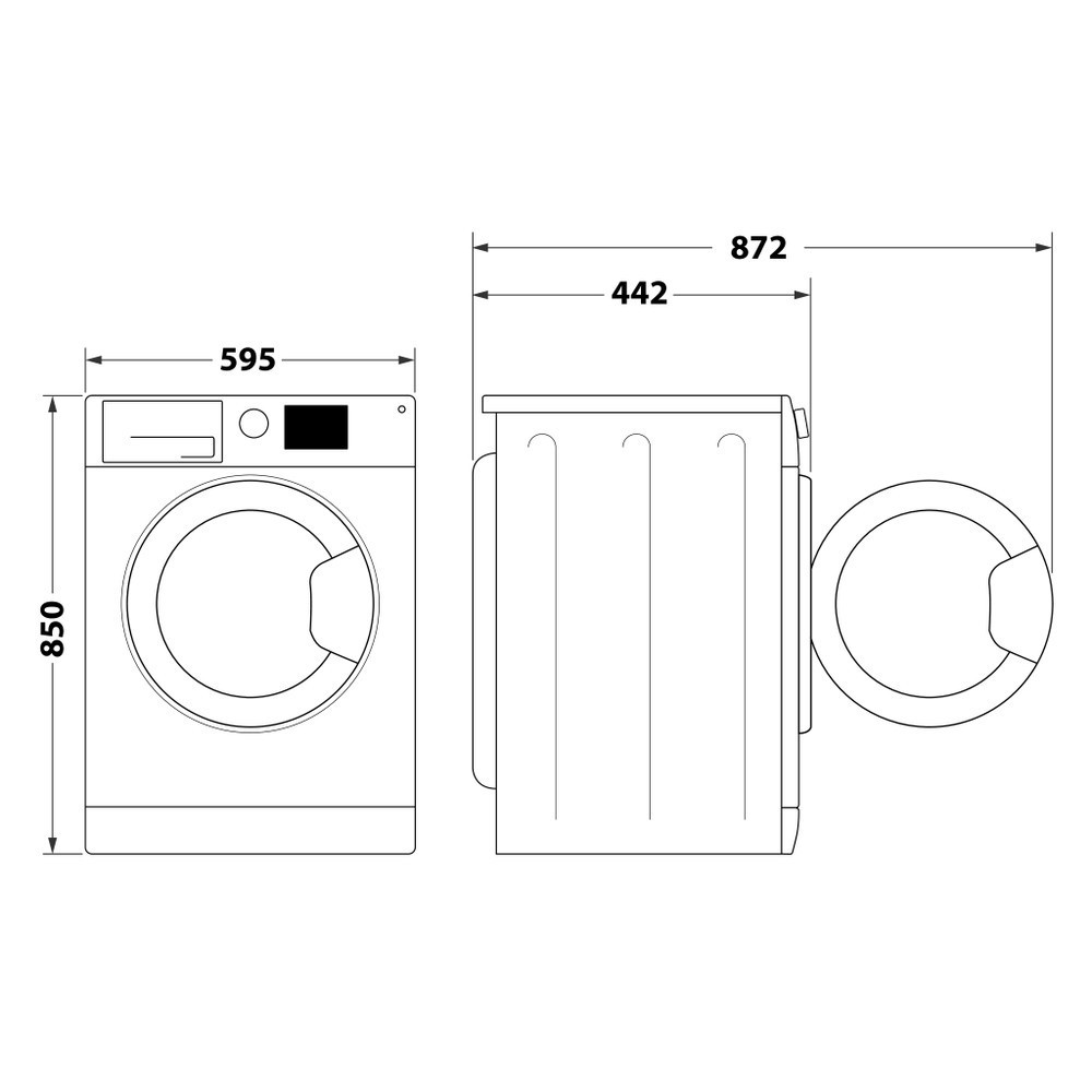 Pesumasin Whirlpool WRSB7259WBEU - Pilt 4